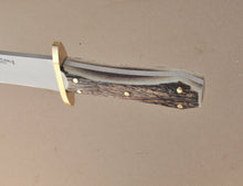 Load image into Gallery viewer, Coffin Handle Bowie Stag
