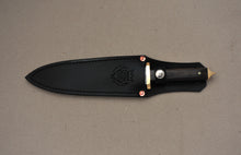 Load image into Gallery viewer, Queen Ebony Double Edge Knife
