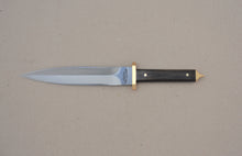 Load image into Gallery viewer, Queen Ebony Double Edge Knife
