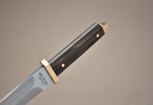 Load image into Gallery viewer, Queen Ebony Double Edge Knife
