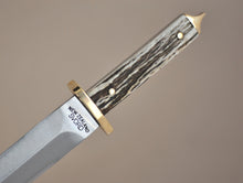 Load image into Gallery viewer, Stag Antler Double Edge Knife
