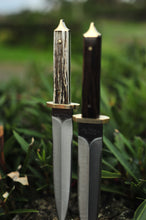Load image into Gallery viewer, Stag Antler Double Edge Knife

