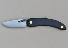 Load image into Gallery viewer, Peasant Knife 3&quot; Carbon Fibre
