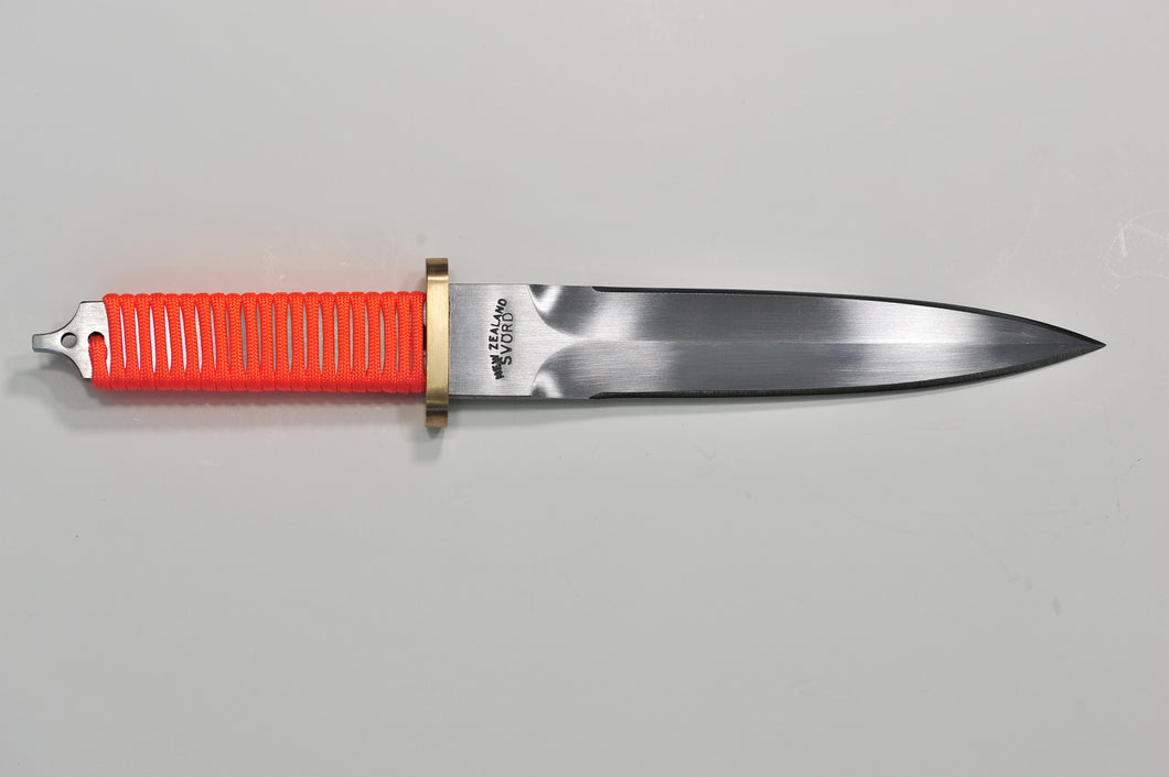 Cord wrapped Double Edge Dagger