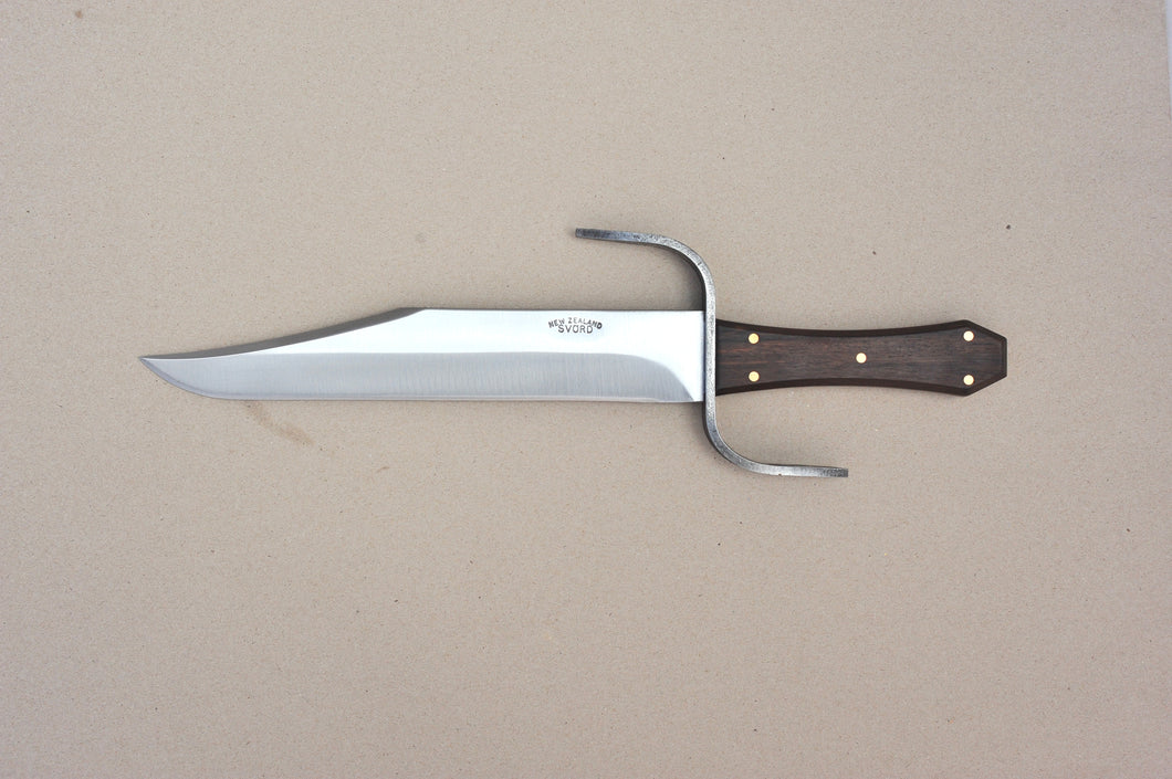 Coffin Handle Bowie S-Guard