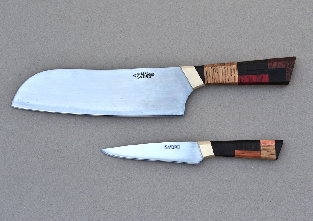 Mosaic Santoku & Paring knife set